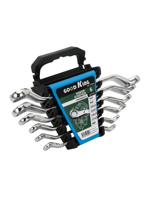 Набор гаечных коленчатых ключей GOODKING NK-10006